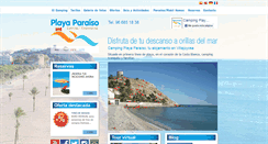Desktop Screenshot of campingplayaparaiso.com